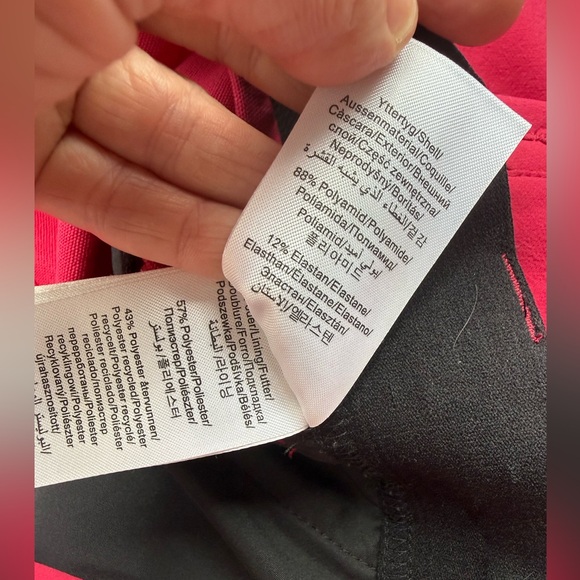 Peak Performance W Lite Softshell Outdoor Pants – Women’s S – Raspberry Pink - Picture 6 of 6